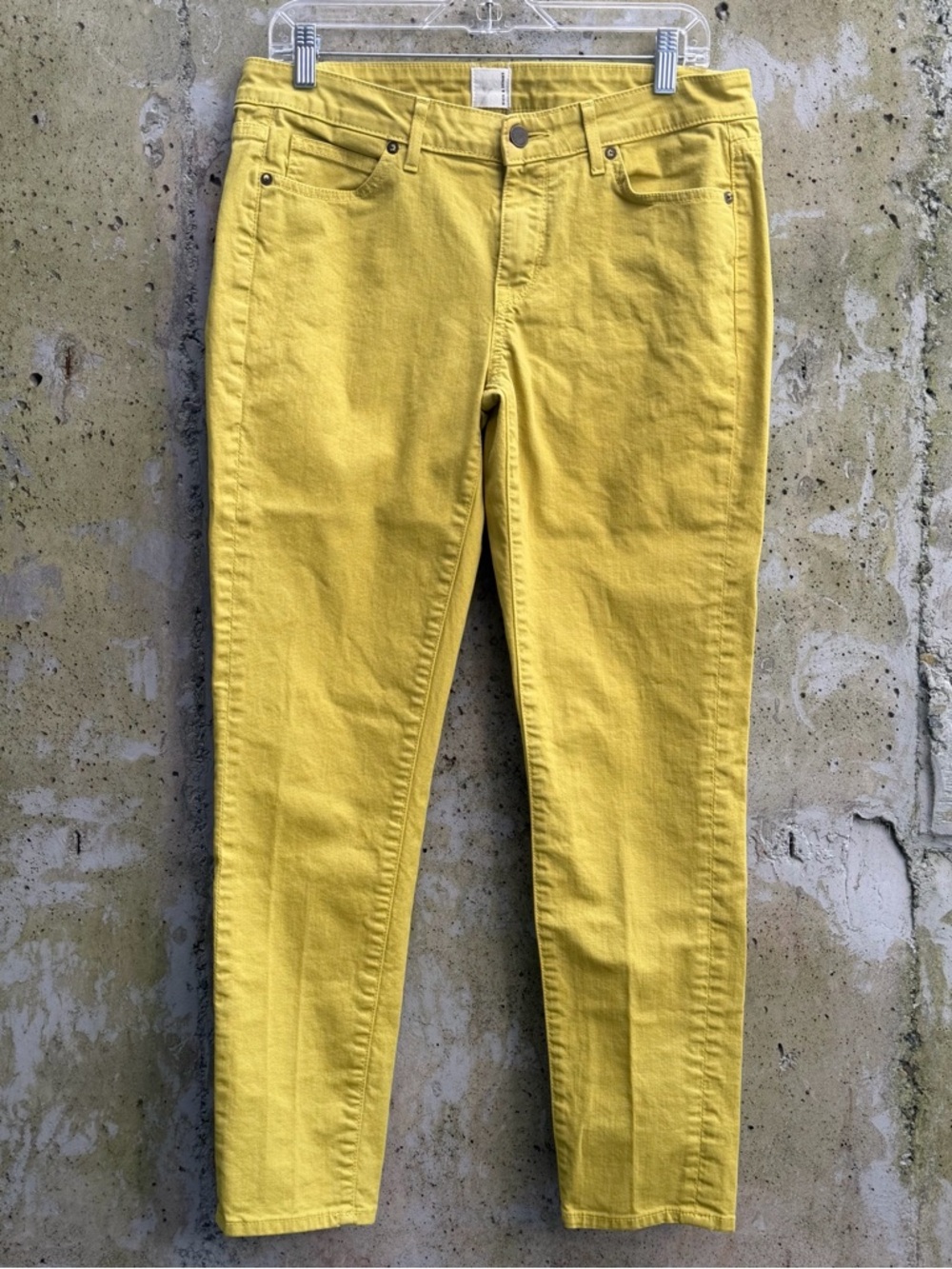 ✨3 for $50✨ Rich & Skinny Fitted Soft & Comfortable Jeans, Mustard Yellow, 28